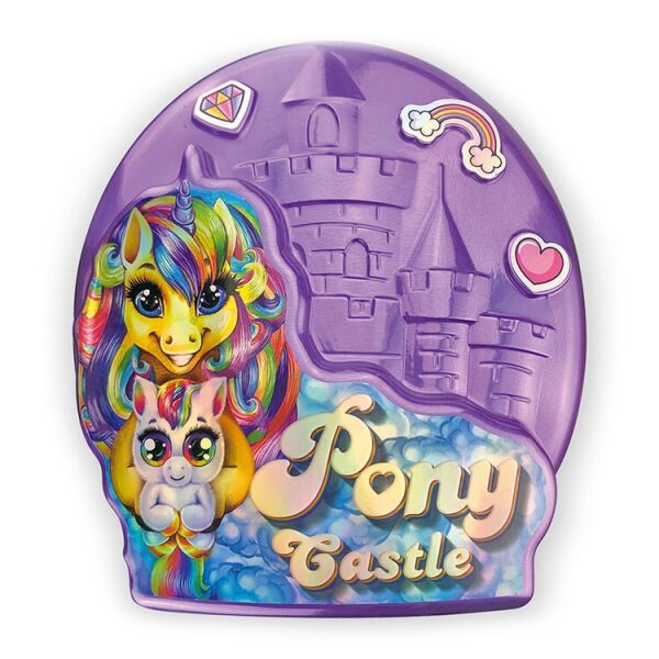 

Набор креативного творчества "Pony Castle" Danko Toys BPS-01-01 рус