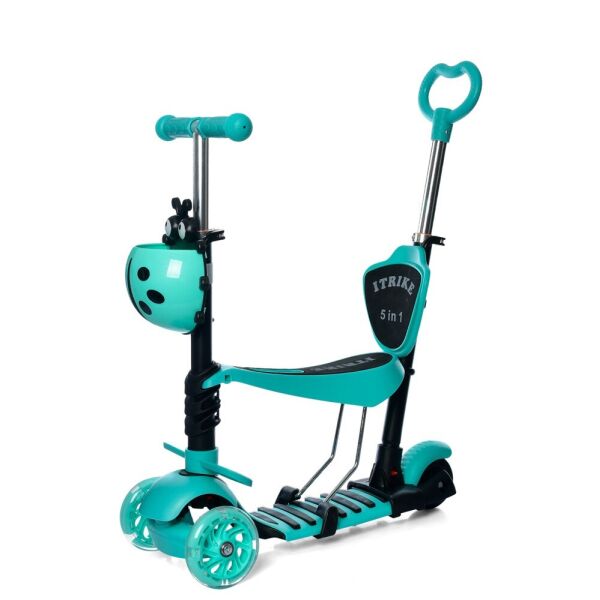 

Самокат 5 в 1 iTrike Maxi JR 3-026-LGR Turquoise(JR 3-026)