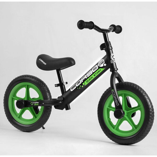 

Беговел Corso 12" 08715 Black-Green (08715)