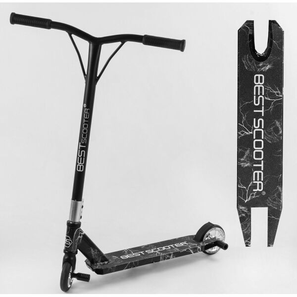 

Самокат трюковый Best Scooter HIC-система, с пеги 43598 Black (43598)
