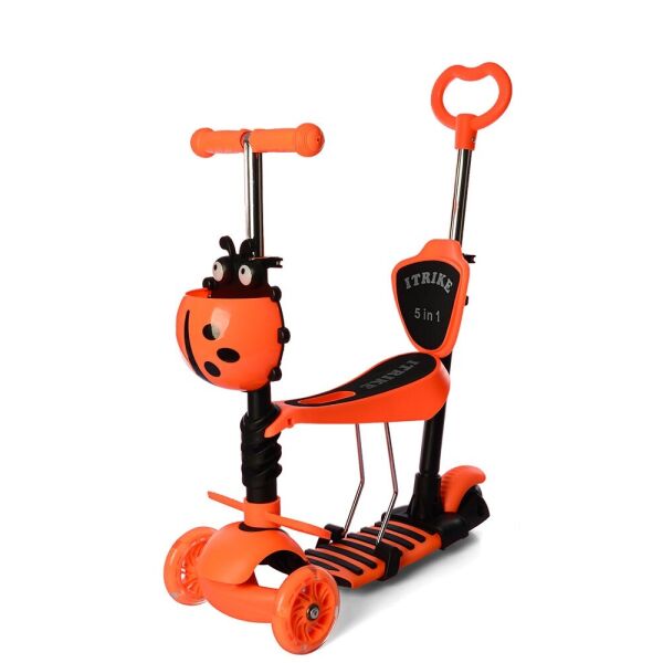 

Самокат 5 в 1 iTrike Maxi JR 3-026-OR Orange (JR 3-026)