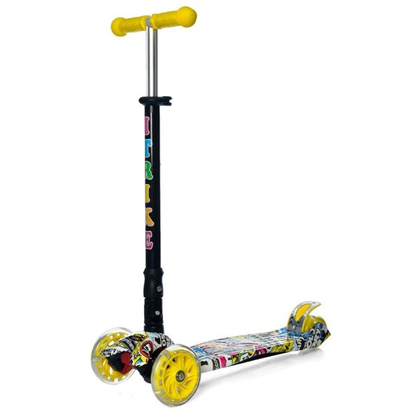 

Самокат iTrike Maxi JR 3-003-1-WP12 Black-Yellow (JR 3-003-1-WP)