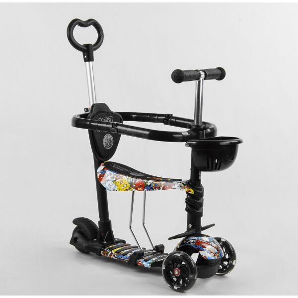 

Самокат 5 в 1 Best Scooter 3395 Black (3395)