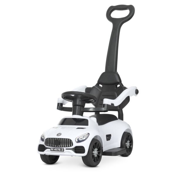 

Толокар-машина 2в1 Bambi Racer M 4578-1 White (M 4578)