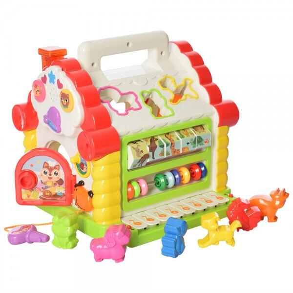 

Теремок LIMO TOY 9196 Желтый, 22-22-23см