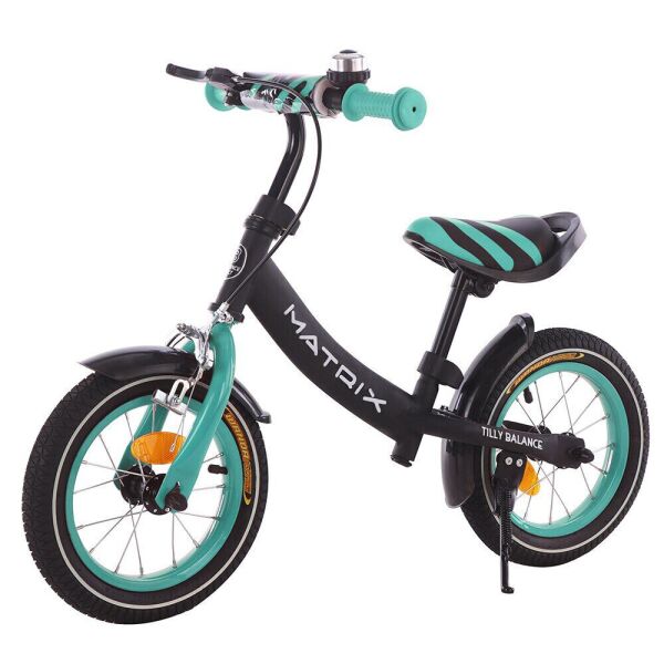 

Беговел детский Tilly Balance Matrix T-21259 Azure 12 "Ручной тормоз Бирюзовый (all21259)