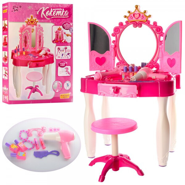 

Трюмо LIMO TOY 661-21 Розовый, с зеркалом