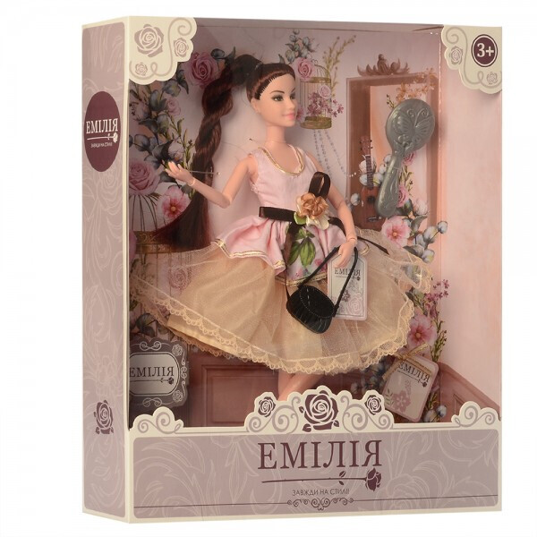 

Кукла LIMO TOY M 4379 UA 30см, шарнирная, сумочка