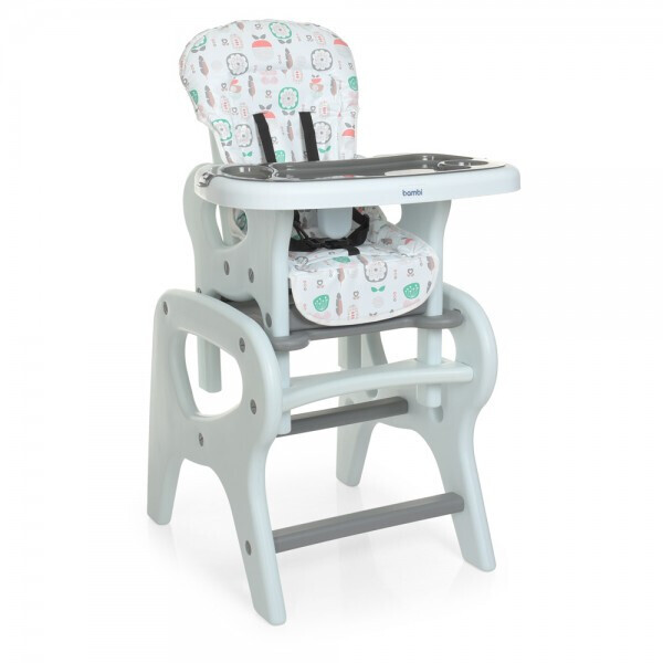 

Стульчик Bambi M 0816 Flowers Gray