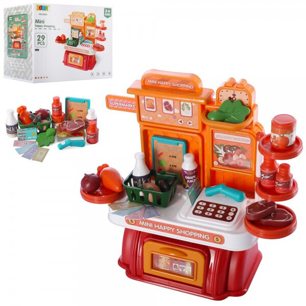 

Магазин Bambi 8055 каса, продукти, 29деталей