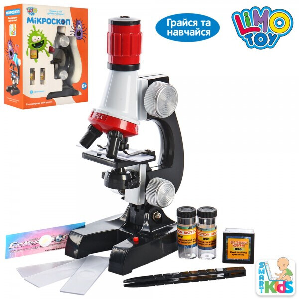 

Микроскоп LIMO TOY SK 0008 пробирки, стекла, 21см