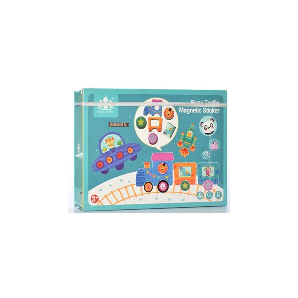

Деревянная игрушка Пазлы Bambi MD 2546 Зеленый