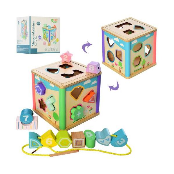 

Деревянная игрушка Сортер Bambi MD 2149