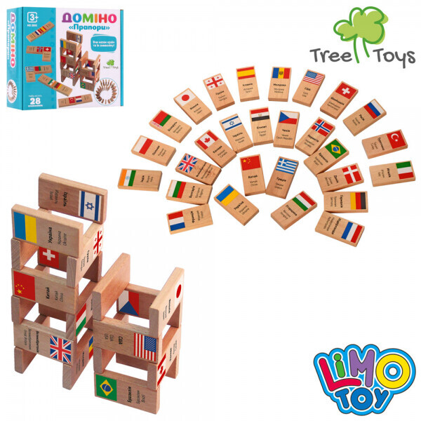 

Деревянная игрушка Домино Tree Toys MD 2895