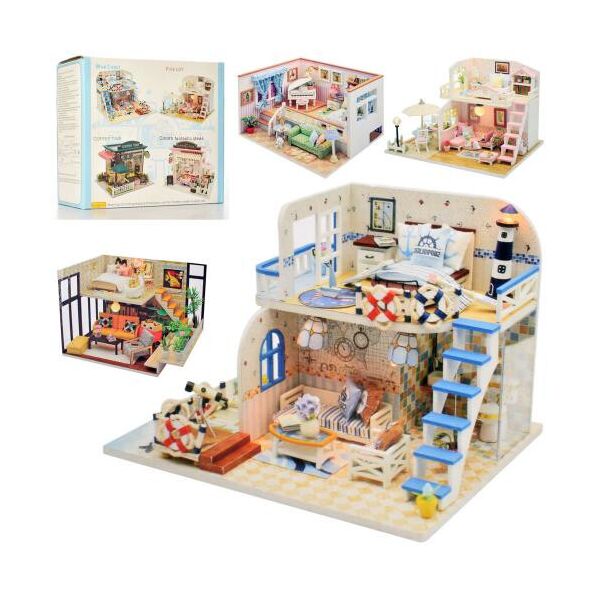 

Деревянная игрушка Домик Bambi MD 2503