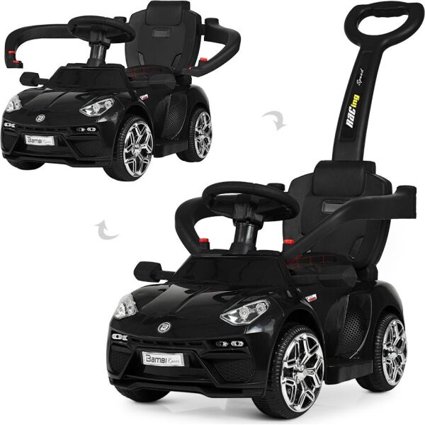 

Толокар-электромобиль Bambi M 3591L-2 Black (M 3591L)