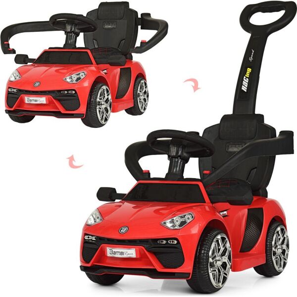 

Толокар-электромобиль Bambi M 3591L-3 Red (M 3591L)