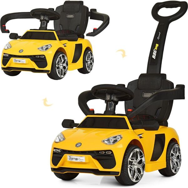 

Толокар-электромобиль Bambi M 3591L-6 Yellow (M 3591L)