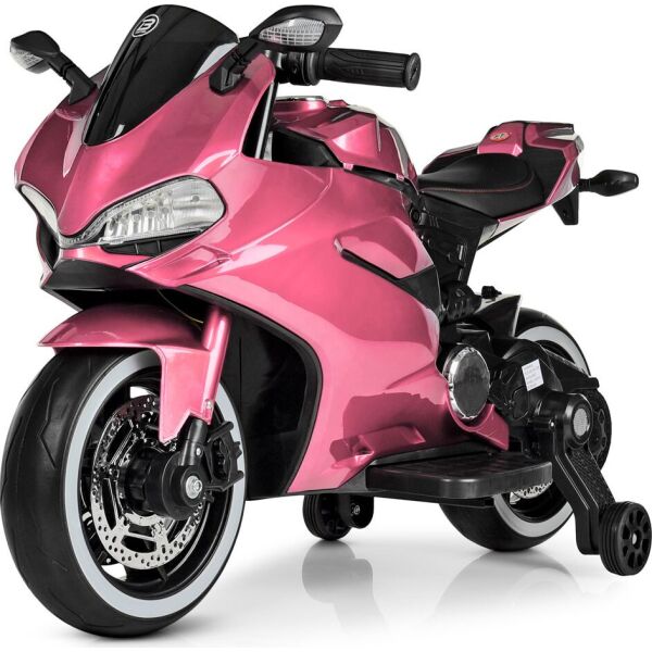 

Мотоцикл Bambi M 4104ELS-8 Pink (M 4104ELS)