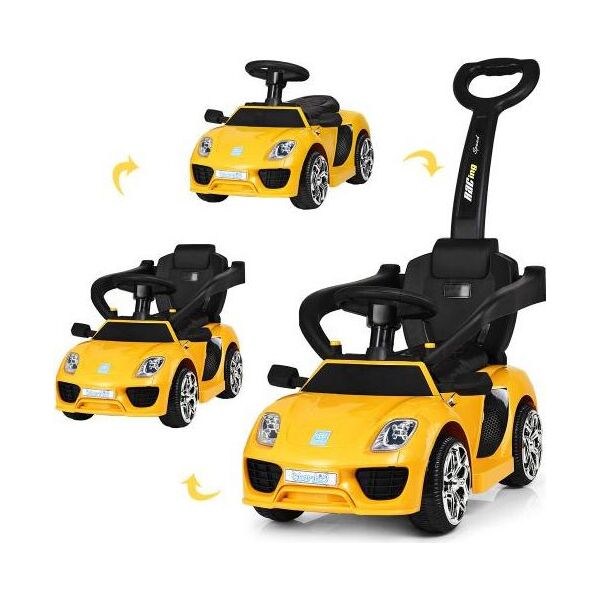 

Толокар-электромобиль Bambi M 3592L-6 Yellow