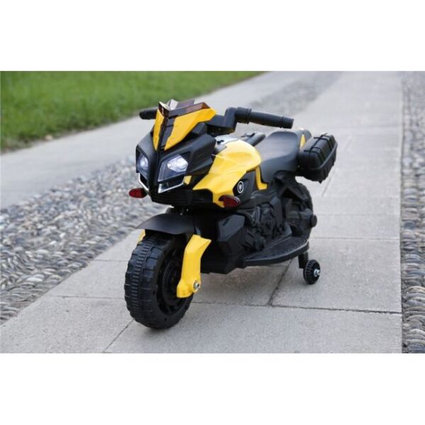 

Эл-мобиль JC919 EVA YELLOW мотоцикл 6V4.5AH мотор 1 * 25W 90 * 42 * 58/1 /