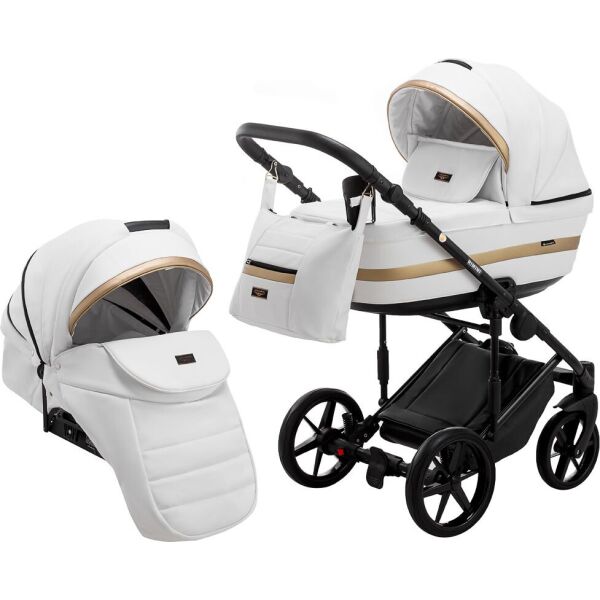 

Коляска 2 в 1 Adamex Rimini ECO кожа 100% RI-200