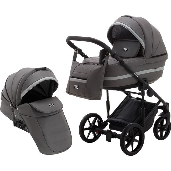 

Коляска 2 в 1 Adamex Rimini ECO кожа 100% RI-260