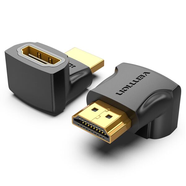 

Адаптер HDMI-HDMI Vention F/M Down 270 F/M 4K 60Hz gold-plated Black (AINBO)