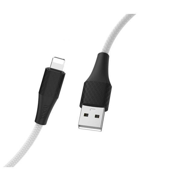 

Кабель Hoco X32 Excellent charging data cable for Lightning 1м 2А White