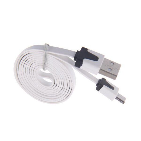 

Шнур кабель USB MICRO-USB 1м flat плоский
