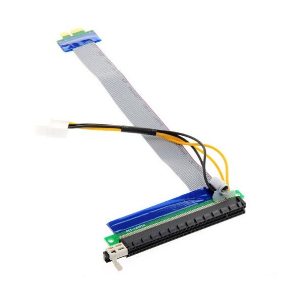 

PCI-Express PCI-E 1X на 16X райзер питание molex 12 В