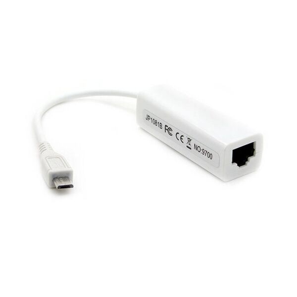 

MicroUSB сетевая карта RJ45 Ethernet для Android