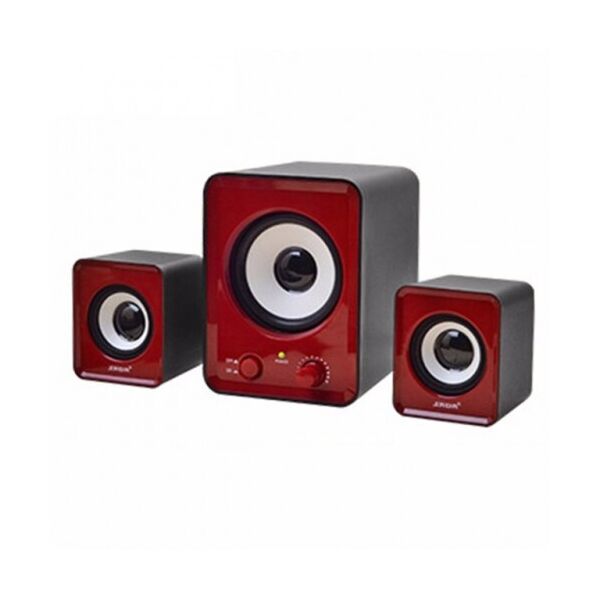 

Колонки для ПК компьютерные колонки 2.1 Mini IS-12 Red