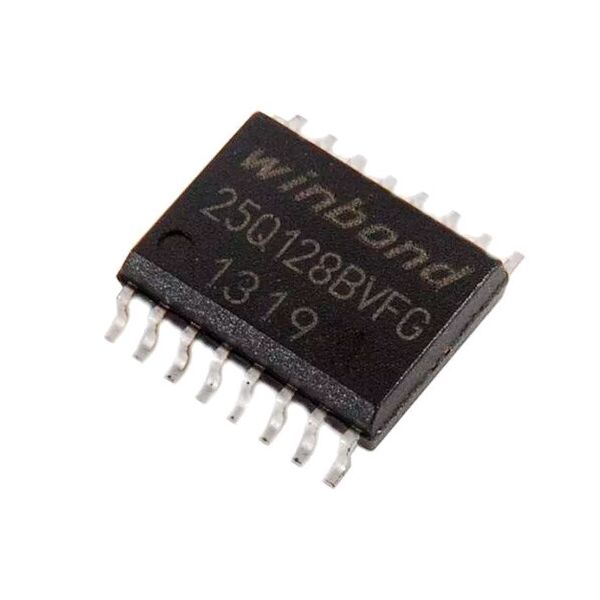 

Чип W25Q128 W25Q128BVFG 25Q128BVFG SOP16 300mil, 128Мб Flash SPI