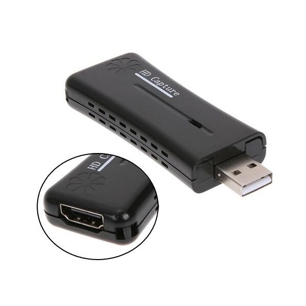 

USB карта видеозахвата внешняя портативная HDMI 1080p 60fps