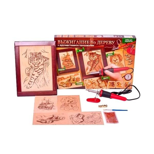 

Набор для выжигания по дереву с пирографом danko toys 30 Вт