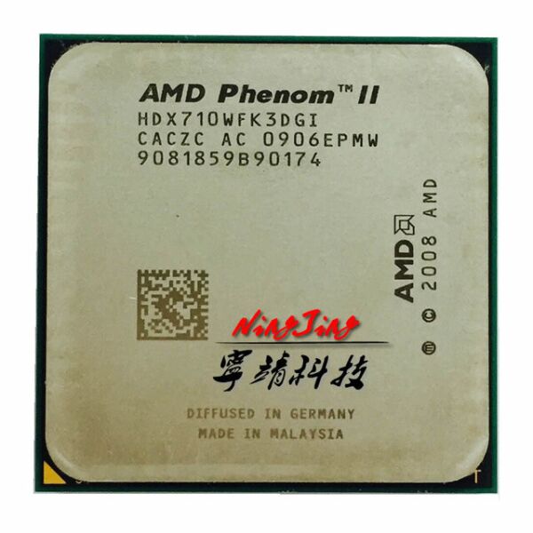

Процессор AMD Phenom II X3 710, 3 ядра 2.6ГГц, AM3