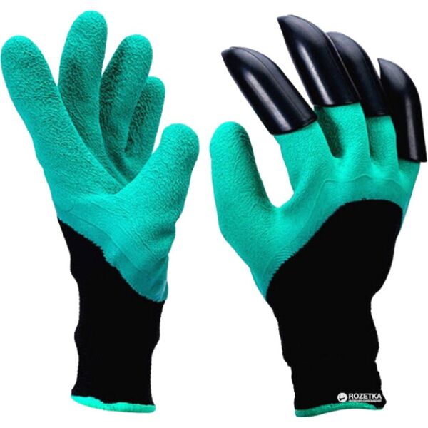 

Перчатки для садоводства и огорода с когтями резиновые