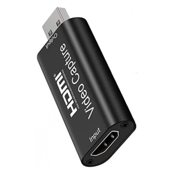 

Карта видеозахвата внешняя USB 2.0 HDMI 1080p черная