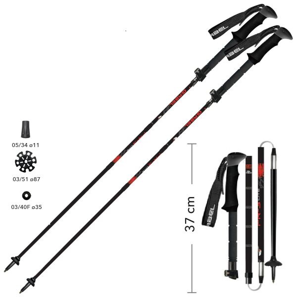 

Палки треккинговые Gabel FR-3 EF (7008391920000)