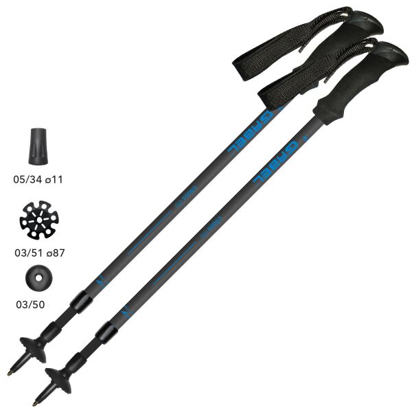 

Палки треккинговые Gabel Cilaos Lite Blue (7007447200000)