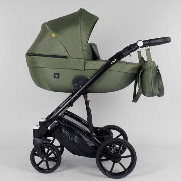 

Детская коляска 2 в 1 Expander Viva V-12599 Jungle эко-кожа