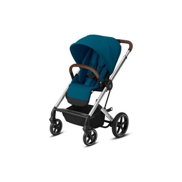 

Коляска прогулочная Cybex Balios S Lux SLV River Blue телескопическая ручка