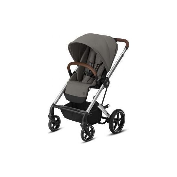 

Коляска прогулочная Cybex Balios S Lux SLV Soho Grey телескопическая ручка