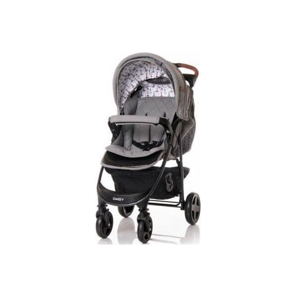 

Коляска прогулочная Lorelli Daisy dark grey light