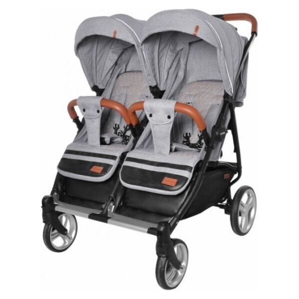 

Коляска прогулочная для двойни CARRELLO Connect CRL-5502 Ink Gray