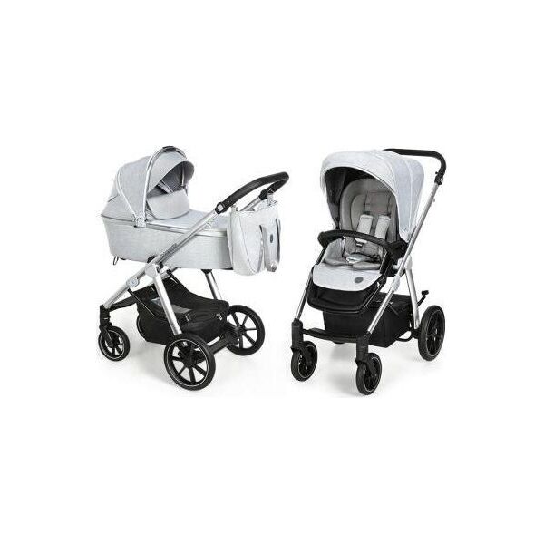 

Коляска универсальная 2в1 Baby Design Bueno 27 Light Gray (без вышивки)