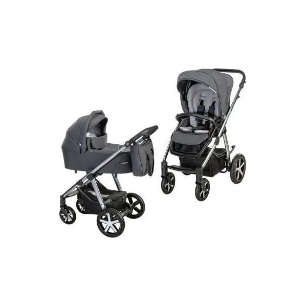 

Коляска универсальная Baby Design 2 в 1 Husky NR 2021 117 GRAPHITE