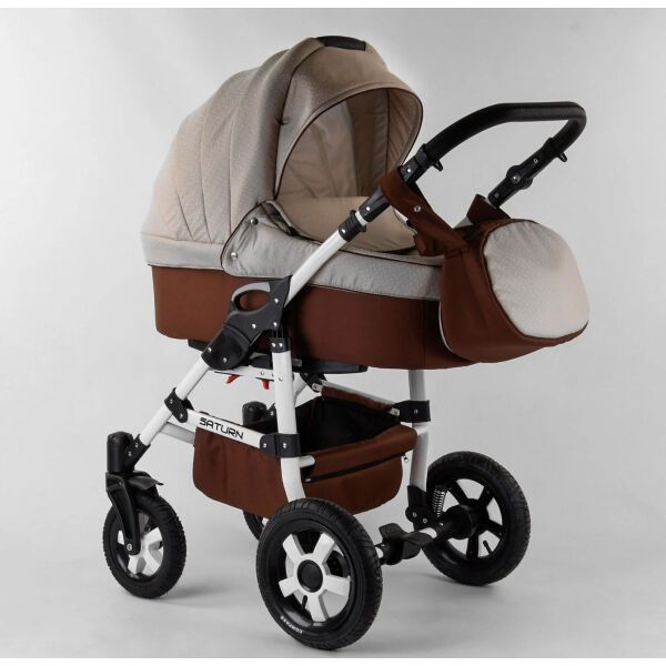 

Универсальная коляска 2 в 1 Victoria Gold Saturn New № 0140-С52 Abstraction Beige / Brown (№ 0140-С52)
