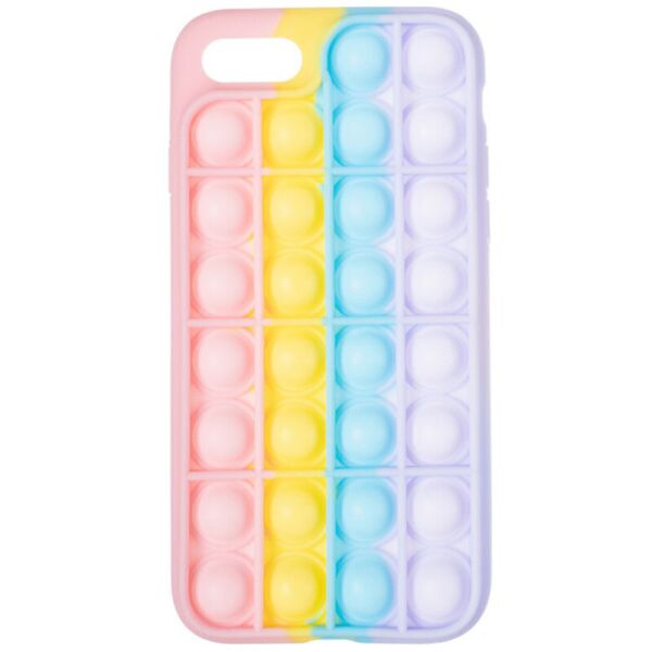 

Cиликоновый 3D чехол-антистресс Pop it для iPhone 8 (4.7") (7) (100082869)